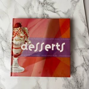 Desserts cookbook by Top That publishing